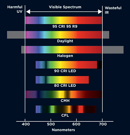 Perfect Spectrum Light
